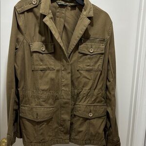 Eddie Bauer Olive Green Jacket
